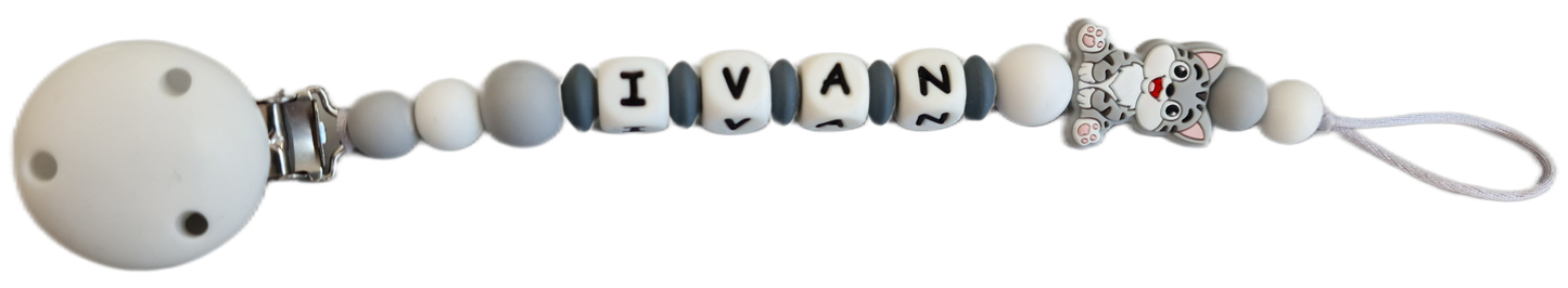 Personalizirana vezica za dudu s imenom!   - Dudolino 👶🏻