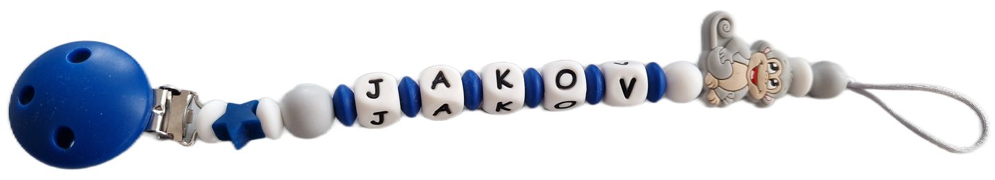 Personalizirana vezica za dudu s imenom!   - Dudolino 👶🏻