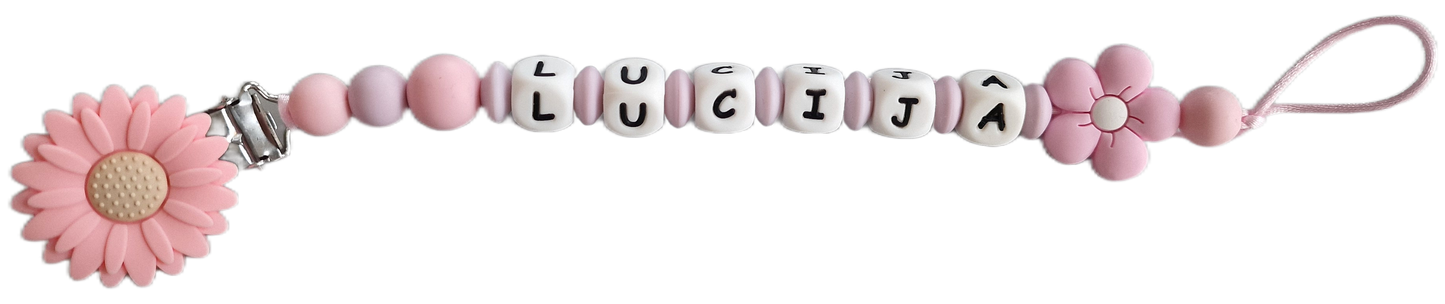 Personalizirana vezica za dudu s imenom!   - Dudolino 👶🏻