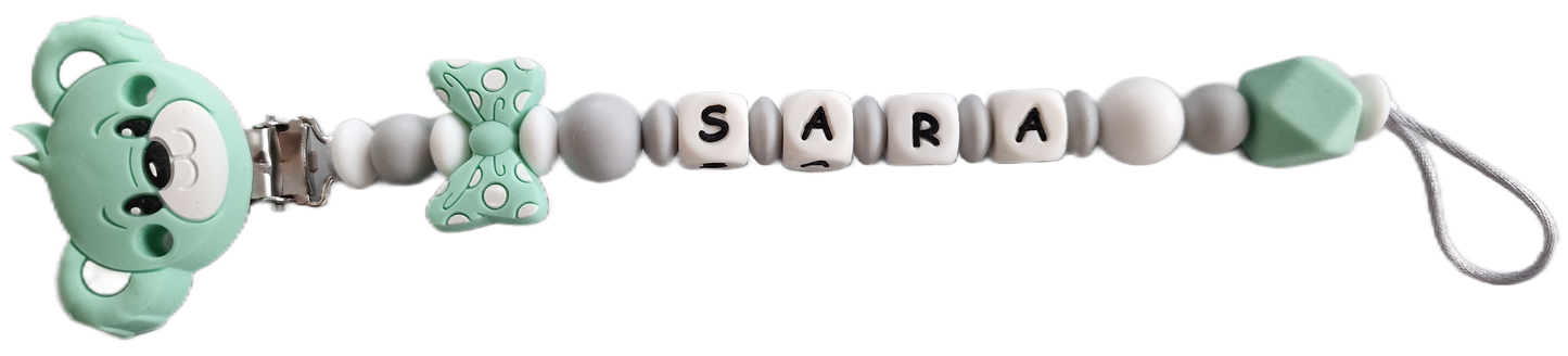 Personalizirana vezica za dudu s imenom!   - Dudolino 👶🏻