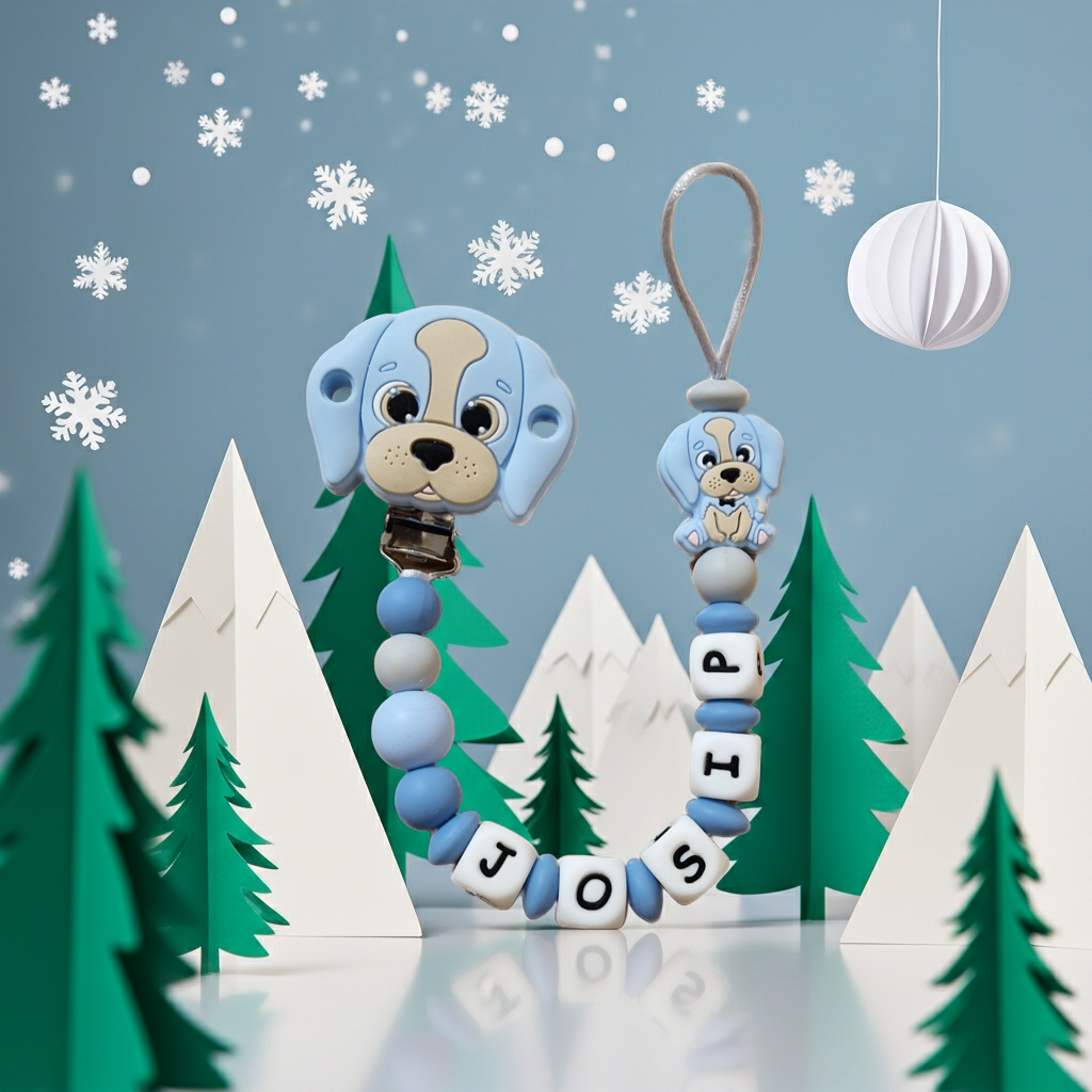 Personalizirana vezica za dudu s imenom!   - Dudolino 👶🏻